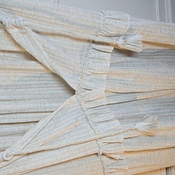 Free People Beach Rosaline Tunic Swing Halter Ruffle Trim Oversized Dress NWOT - Picture 7 of 15